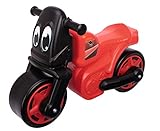 BIG-Racing-Bike Red - Kinder-Laufrad mit breiten Reifen, robust, hohe Kippsicherheit, tiefergelegter Sitz, bis 25 kg belastbar, für Kinder ab 1,5 Jahr