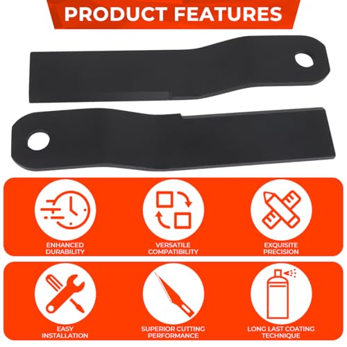 Replacement Blades For Wolverine BC-13-72W Brush Cutter NM400 Steel by MOTOQUEEN - Used condition - Image 3