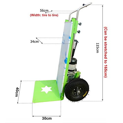 Carretilla eléctrica para escaleras con motor brushless 800W miniatura 2