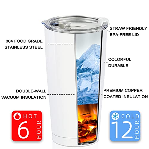 Aiheart 20Oz Sublimation Stainless Steel Coffeetumblers,Double Wall Vacuum Insulated Blanks Bulk Tumblers With Lid Silicone Coasters And Shrink Wrap Films,Travel Mug For Car Cup Racks(12Pack) #TOP2