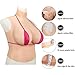 Silicone Breastplate Silicone Filled Silicone Filled I Cup Breastplate Artificial Mastectomy Transgender Artificial Breastplate Transgender Crossdressers Faux Breastplate, Asian Yellow