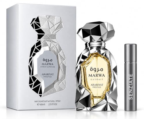 Arabiyaat Prestige Marwa Extrait de Parfum 60ml + atomizador recargable Senziate