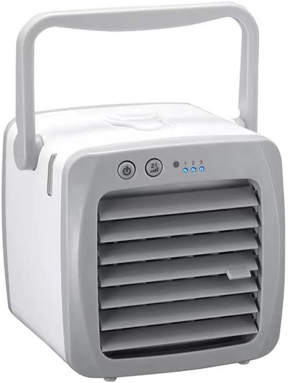 Mini Air Conditioner Household Desktop Small Cooler Humidification Water Cooling Electric Fan