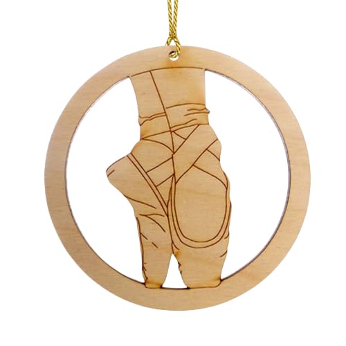 Personalized Ballet Slipper Keepsake Ornament