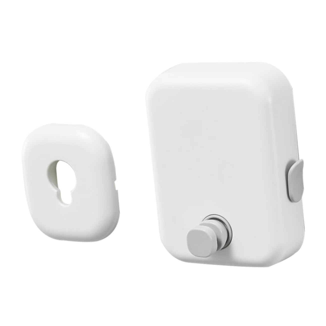 Stendibiancheria Retrattile Portatile, Corda per Stendere in Acciaio Inossidabile e Abs, Bianco, per Lavanderia e Hotel, 4,2m