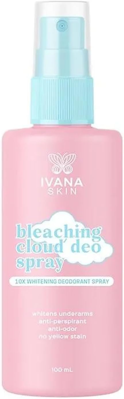 IVANA SKIN BLEACHING CLOUD DEO SPRAY 100ml Underarm Whitening Deodorant by Ivana Alawi