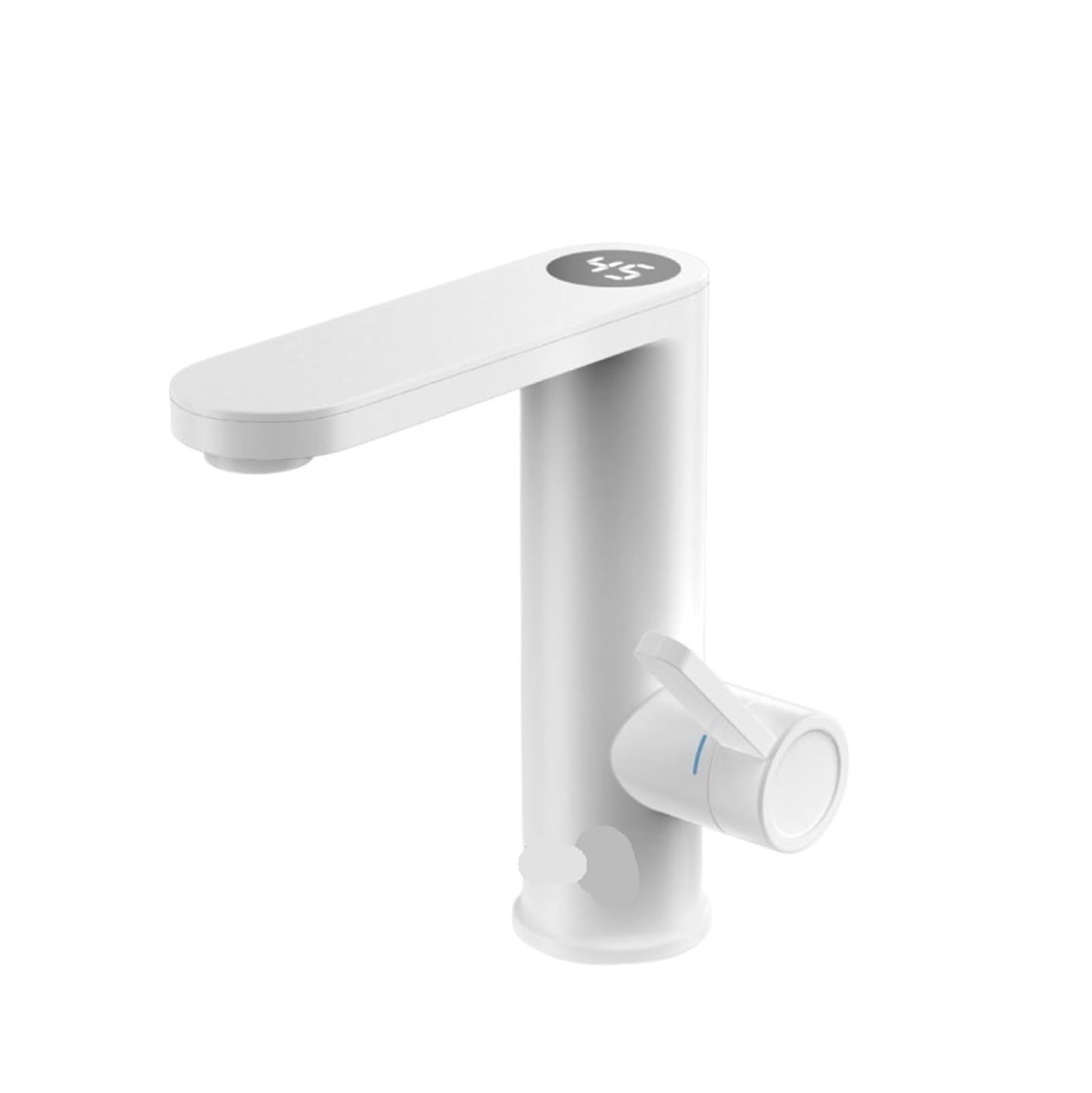 Grifo caliente 2 en 1 para renovar el baño de casa con agua instantánea blanca h
