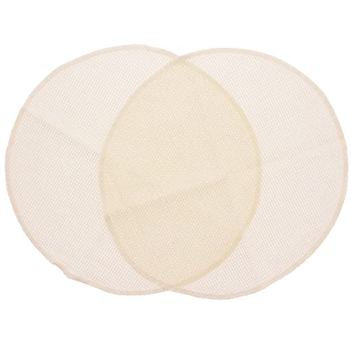 プラス・ワン 蒸し布 日本製 丸型 2枚組 生成り 直径約30cm 蒸しシート - プラス・ワン (Plus One) - 商品画像