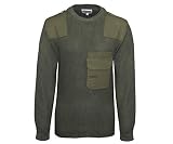 Commando Industries BW Pull d'intervention avec poche poitrine pour homme - Vert - Small