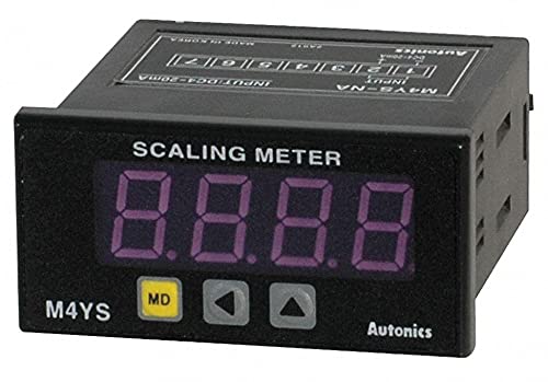 Autonics 72x36mm Scaling Panel Meter - M4YS-NA