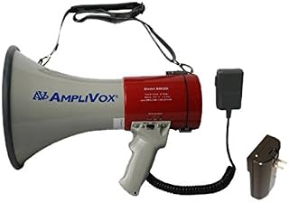 Amplivox Mity-Meg Plus Megaphone with Rechargeable Lithium-ion Battery Pack
