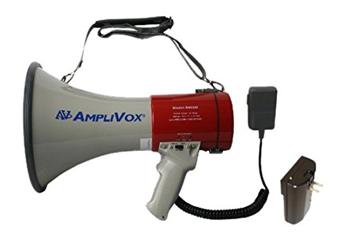 Amplivox Mity-Meg Plus Megaphone with Rechargeable Lithium-ion Battery Pack