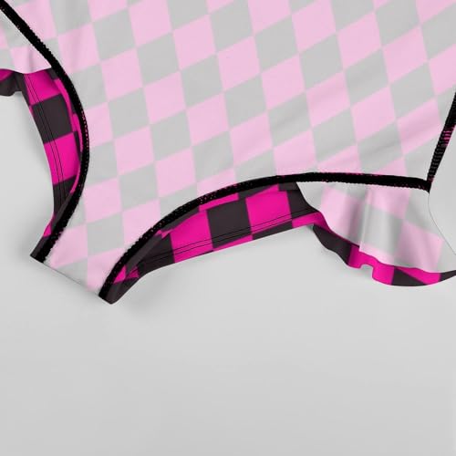 Image of Girls One Piece Swimsuit Polka Dots Ruffles Swimwear Bathing Suits 3-12 Years