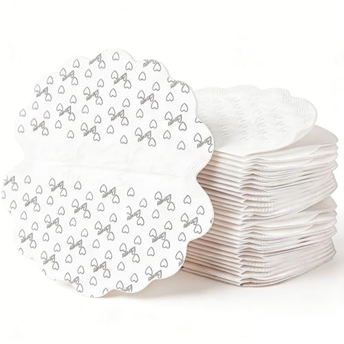 40pcs Coussinet Anti Transpirant Aisselles, Patch Anti Transpiration Jetable, Évite les Taches de Transpiration, Gris