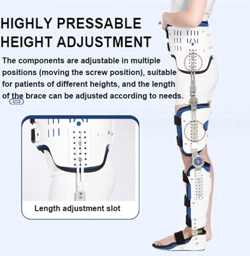 Órtesis para Cadera, Rodilla, Tobillo y Pie Ajustable para Rehabilitación miniatura 4