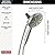 Delta Faucet 6-Spray SureDock Magnetic Shower Head with Handheld Spray, Brushed Nickel Shower Head with Hose, Showerheads & Handheld Showers, Handheld Shower Heads, Hand Shower, Stainless 75613-SN