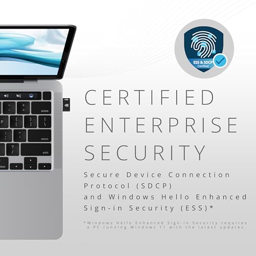 Image of VeriMark IT 2.0 USB-C Fingerprint Key - Windows Hello & Windows Hello for Business, 360 Fingerprint Reader, Password-Free Login K64705WW
