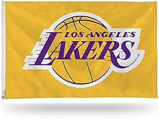 AA Plus Shop LA Lakers Team Sports Flag, 3x5 Lakers Flag