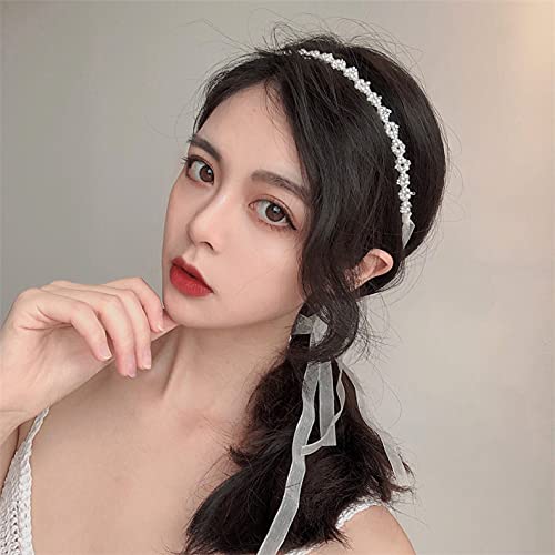 Hair Band Hair Clips For Women Pearl Headband For Teen Girl Hairbands For Gift Hair Accessories For Wedding Hair Hoop For Bride Bridemaids Head Wrap #TOP5