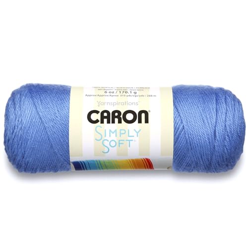 Image of Caron Simply Soft Brites Yarn-Berry Blue