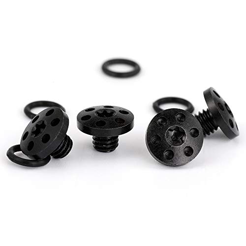 Cool Hand Customized Screws for Sig Sauer P226, P228, P229 Grips, 4 Stainless Steel Screws, 4 O Rings, T10 Torx Key, Black, SP226-1-B