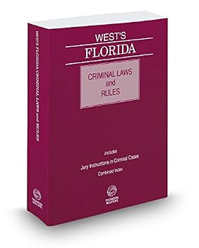 Paperback West's Florida Criminal Laws and Rules, 2016 ed. Book