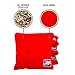 ACA Daily 66x Regulation Cornhole Bags Weather Resistant Resin Filled 6x6 Set of 4 Red