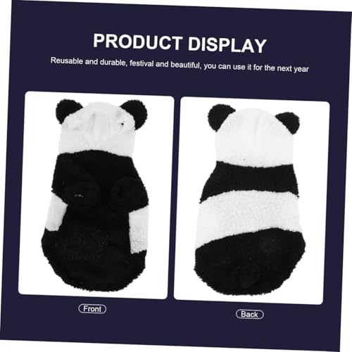 Disfraz Panda para Perro Talla Mediana miniatura 6