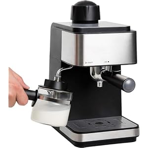 4 Cup Espresso Accessories Espresso Glass Coffee Pot Replacement for IMUSA, Hamilton Beach, Mr.Coffee, Breville, UNIVEN Espresso Machine,Black handle 4 Cup Espresso Accessories Espresso Glass Coffee Pot Replacement for IMUSA Hamilton Beach MrCoffee Breville UNIVEN Espresso MachineBlack handle