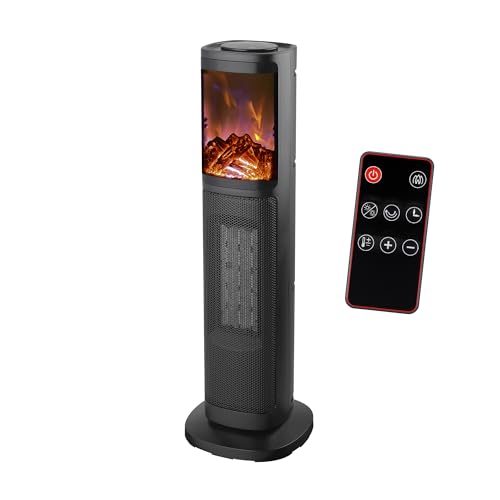 Radiateur soufflant 2000W Sannover Lizeo noir d'appoint compact et puissant - 2