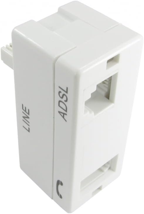 Bluecharge Direct ADSL Filter Broadband Internet Microfilter/Splitter UK