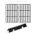 Spirit Grill Replacement Parts 7636 Flavorizer Bars 7638 Grill Grates for Weber Spirit I and Spirit II Grill Replacement Parts Weber Spirit E-310 E-330 Grill Parts II E310 GS4 Grill Parts Flavor Bars