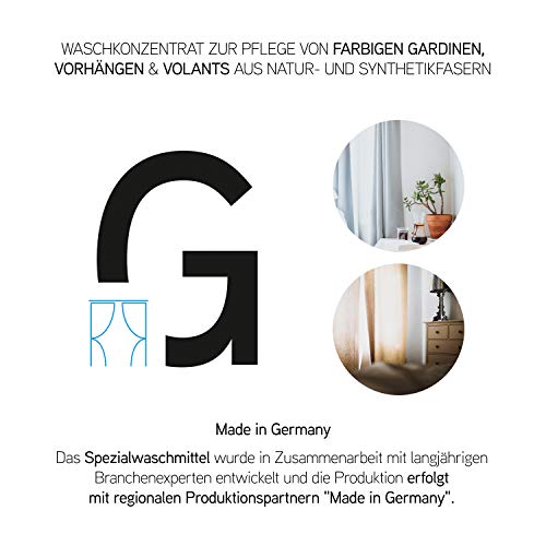 Gardinenwaschmittel Cleanatics für frische und leuchtende Farben