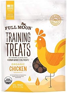 Full Moon Organic Human Grade Training Treats For Dogs