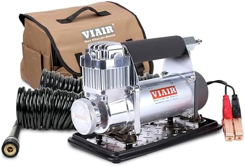 VIAIR 400P-RV/40047 Automatic Portable Compressor, Tire Inflator Kit, Air Compressor for RV, Truck, Jeep, and SUV Tires, Portable Air Pump Kit, RV Accessories, 150 PSI/2.30 CFM