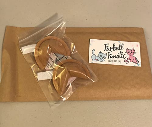 Generic Fortune Cookie Cat Toy With Organic Catnip 2 Pack thumb #4