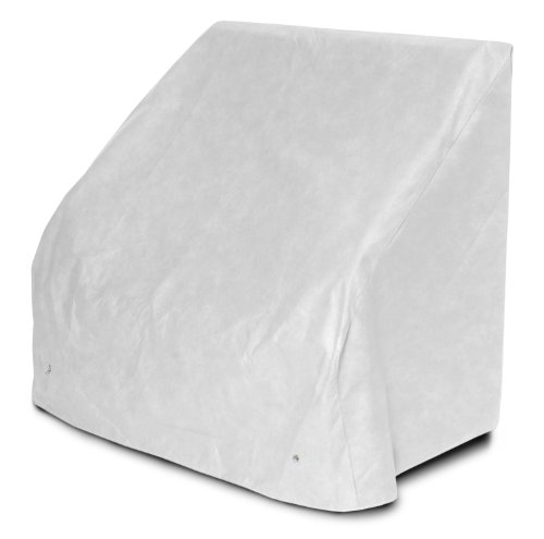 KoverRoos DuPont Tyvek 24203 5-Feet Bench/Glider Cover, 63-Inch Width by 28-Inch Diameter by 37-Inch Height, White
