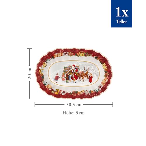 Villeroy & Boch 14-8332-2556 Pastry Plate, Porcelain, Red by Villeroy & Boch - Image 3