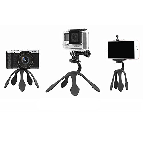 Handy Stativ Flexibles Kamer Stativ Krake Handystativ für IPhone Sumsung und Andere Android-Smartphone Gopro Kamera… – Bild 3