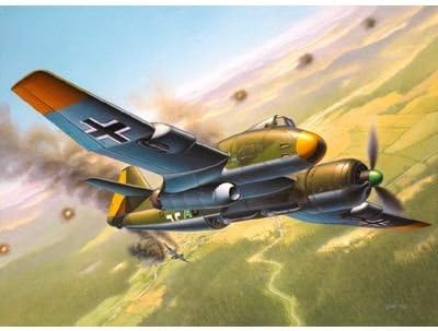 Revell Modellbausatz Blohm Voss Bv P 194 Maqueta De Avion De Guerra Escala 1 72 Importado De Alemania Amazon Es Juguetes Y Juegos