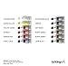 KINGART Acrylic Paint, 22ml Tubes, Set of 12