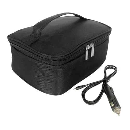 Bolsa para lonchera con calefacción para automóvil - Calentador de alimentos portátil, bolsa con aislamiento eléctrico de 12 V | Característica del revestimiento de aluminio de tela Oxford, producto d