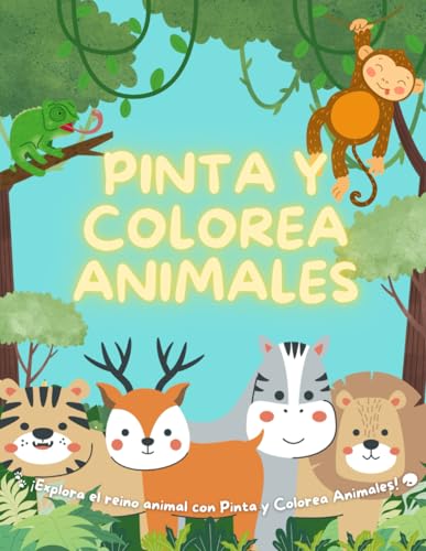 Pinta y Colorea Animales