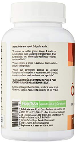 Apisnutri Trio Omega 3 6 9, 1000 mg, 120 Caps