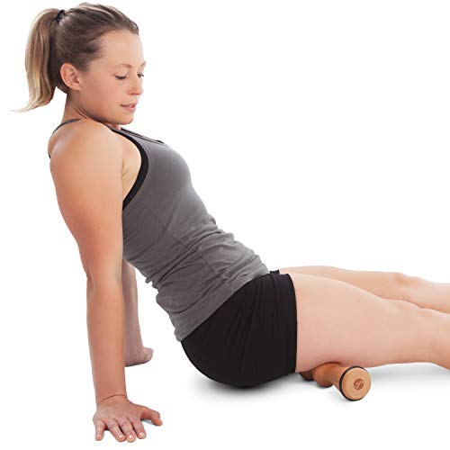 Body Back Wood Back Roller, Spine Stretcher & Aligner, Ma Roller, Back Cracker For Back Pain Relief And Muscle Recovery, Manual Back Massager, Wood Therapy Massage Tool (15 Inch) #TOP4