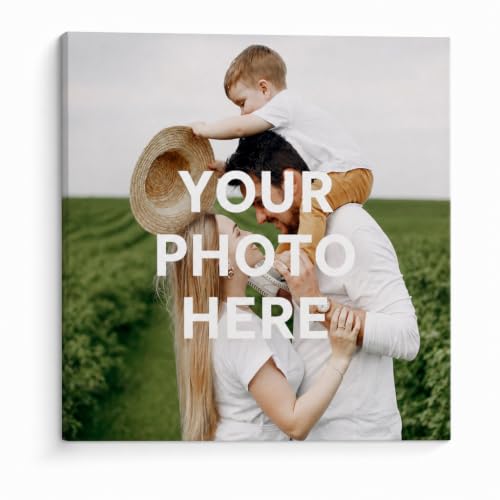 Stupell Industries – Turn Your Photo into Custom Canvas Art – Personalized Wall Decor – Made in USA – Keepsake Gift or Special Occasion – 11"L x 14"W (Landscape)