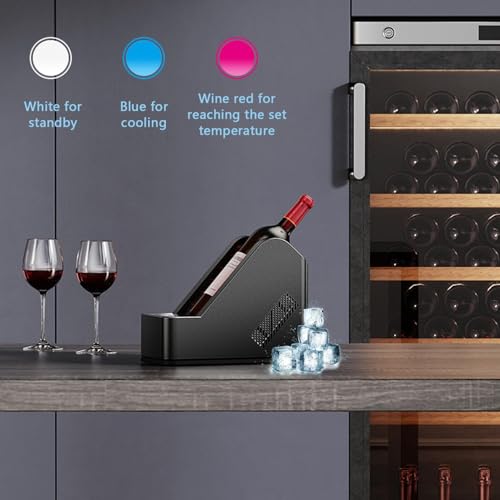 Refroidisseur de bouteille simple haut de gamme pour vins et grands crus
