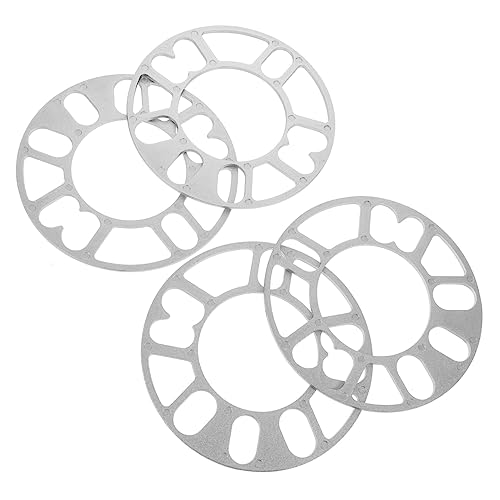 FOYTOKI 4piezas Espaciadores De Ruedas Aluminio De Aleación para Pernos Coche Mejora Estabilidad y Manejo