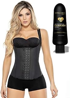 Ann Chery Vest Latex 2027 with Guarana Slimming Gel. Waist Trainer Girdle Faja