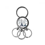 Merkmal: Metall DIYthinker Herren Auto Schlüsselanhänger Kreative Schmuck Keyring 7 X 2.8Cm, 2.1Cm Durchmesser für das Bild mehrfarbig